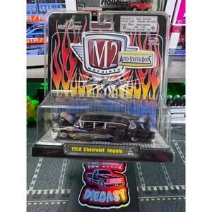 M2 Machines 1/64 Auto stretch rods 1958 Chevy Impala Dave Chang design